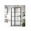 Decina Manhattan 1200 Framed Shower Screen Right Hand Handle -Bathroom Shop manhattan 1200 alcove screen