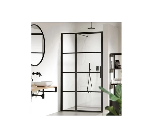 Decina Manhattan 1200 Framed Shower Screen Right Hand Handle 3 Decina Manhattan 1200 Framed Shower Screen Right Hand Handle