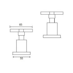 Millennium Caron Lever Wall Top Assemblies -Bathroom Shop millennium caron wall top assembly set specs