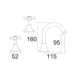 Millennium Tradesman Basin Set -Bathroom Shop millennium tradesman basin set specs
