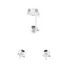 Millennium Tradesman Shower Set 1 Millennium Tradesman Shower Set -Bathroom Shop millennium tradesman shower set Chrome