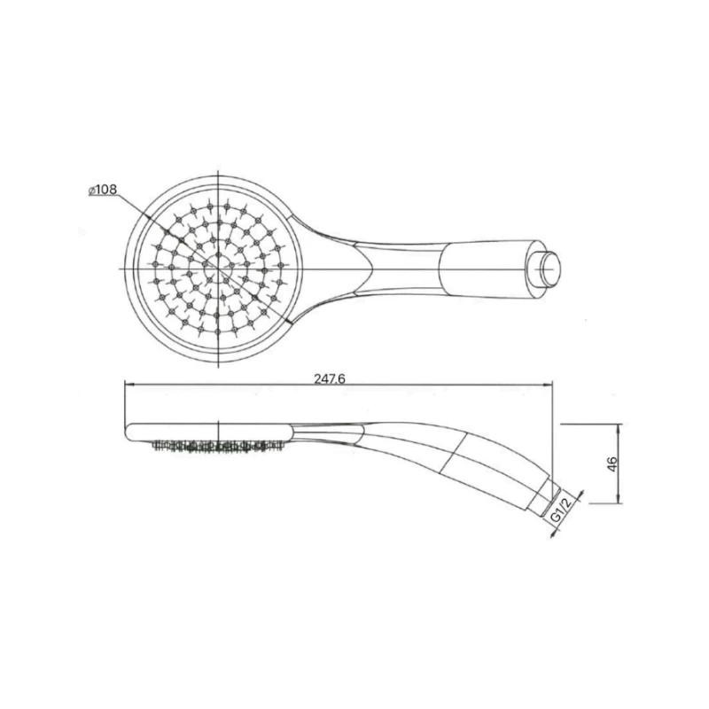 Mixx Matcha Single Spray Hand Shower Kit 4 Mixx Matcha Single Spray Hand Shower Kit - Image 2