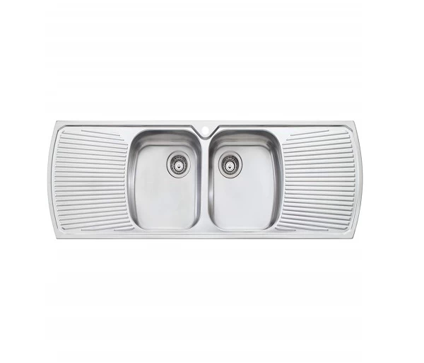 Oliveri Monet Double Bowl Topmount Sink With Double Drainer 3 Oliveri Monet Double Bowl Topmount Sink With Double Drainer