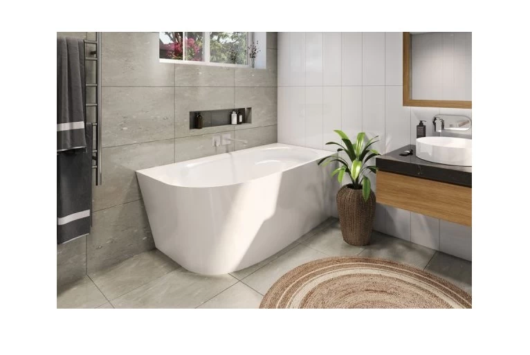 Decina Natalia 1500 Back To Corner Freestanding Bath – Right Hand 4 Decina Natalia 1500 Back To Corner Freestanding Bath – Right Hand - Image 2