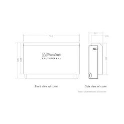 Puretec FilterWall F4E With ScaleGuard 30Lpm No Bypass -Bathroom Shop puretec filterwall f4e with scaleguard 30lpm no bypass specs