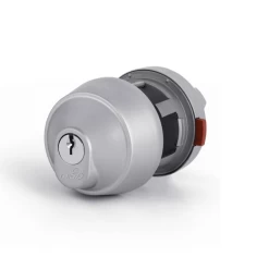 Trio Patriot Deadbolt Round Double Cylinder Satin Chrome Pearl R23-2606SCP