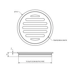 Ram 100mm Trapscrew Round Top -Bathroom Shop ram 100mm trapscrew round top specs