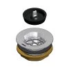 Ram 50/45mm Bath Or Sink Waste With Brass Backnut & Washer -Bathroom Shop ram 50 45mm bath or sink waste with brass backnut washer 1