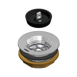Ram 50/45mm Bath Or Sink Waste With Brass Backnut & Washer
