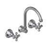 Ram Merino Cross Handle Wall Sink Or Laundry Set