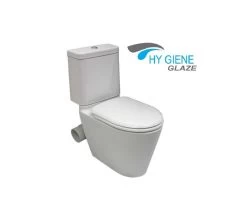 Johnson Suisse Space Solution Skew Pan Close Coupled Toilet Suite