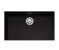 Oliveri Santorini Black Mega Bowl Undermount Sink