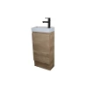 Castano Tirami 400 Ensuite Vanity On Kick Oak -Bathroom Shop tir400kroak