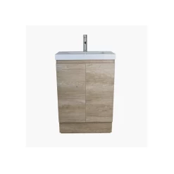 Castano Tirami 600 Ensuite Vanity On Kick Oak