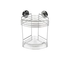 Naleon Ultimate 2 Tier Corner Basket – Suction Range