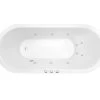 Decina Uno Santai 1700 10 Jet Island Spa Bath -Bathroom Shop uno santai