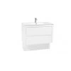 Impressions Vivo 900mm Vanity Unit With Cube Square Ceramic Top 2 Impressions Vivo 900mm Vanity Unit With Cube Square Ceramic Top -Bathroom Shop vivo 900