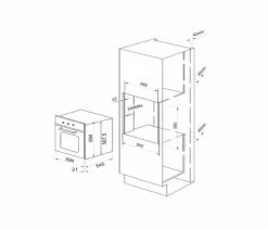 Venini VO5S 60cm Fan Forced Oven -Bathroom Shop vo5s specs