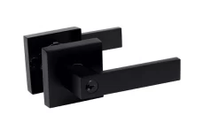 Trio Everest Lever Set Entrance Matte Black WQL400BLK